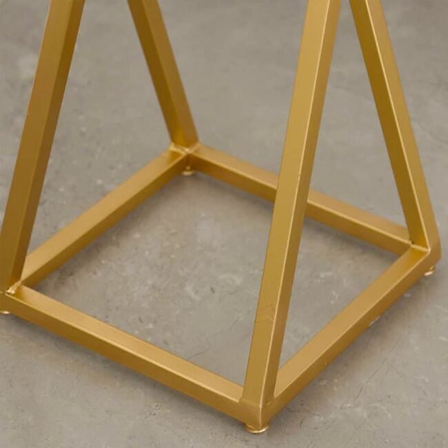steel golden Modern Geometric Plant Stand Set (3 Sizes) - Image 3