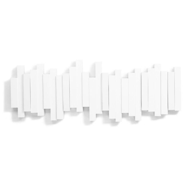 Modern Minimalist Sticks Multi Hook - White Wall Accent & Organizer - Image 7