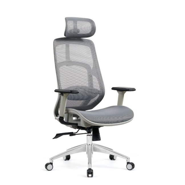 Ergonomic High Back Mesh Office Chair" or "Adjustable Mesh Desk Chair with Headrest - Image 4