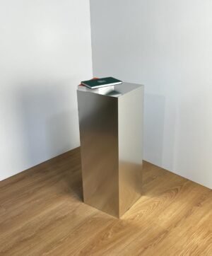 rectangle cuboid shape stainless steel table for luxury decor